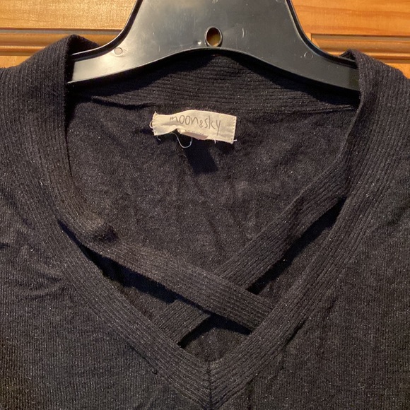 Cross Cut Out Sweater - Picture 2 of 2